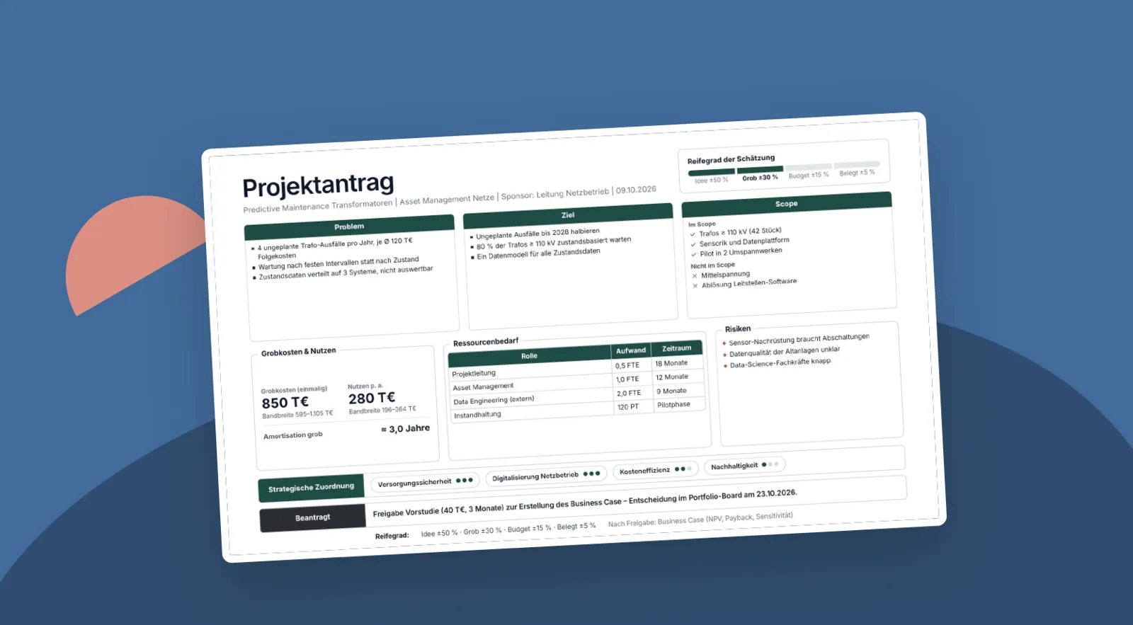 Projektsteckbrief